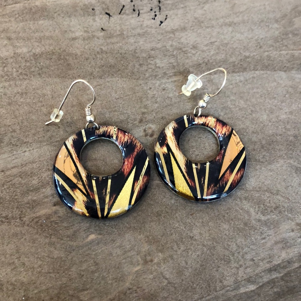 Abstract Earrings
